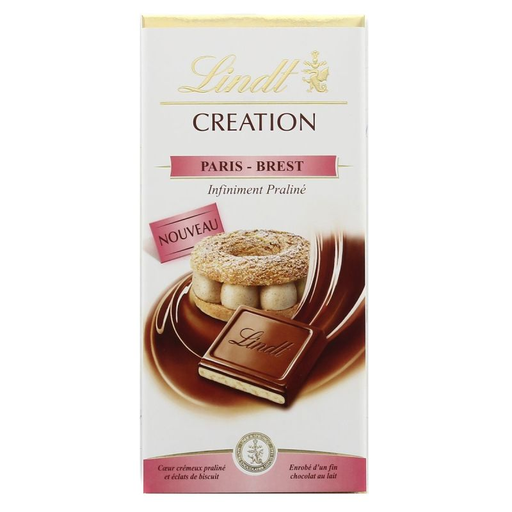 [3046920047692] LINDT Creation Paris Brest Milk Chocolate 150g