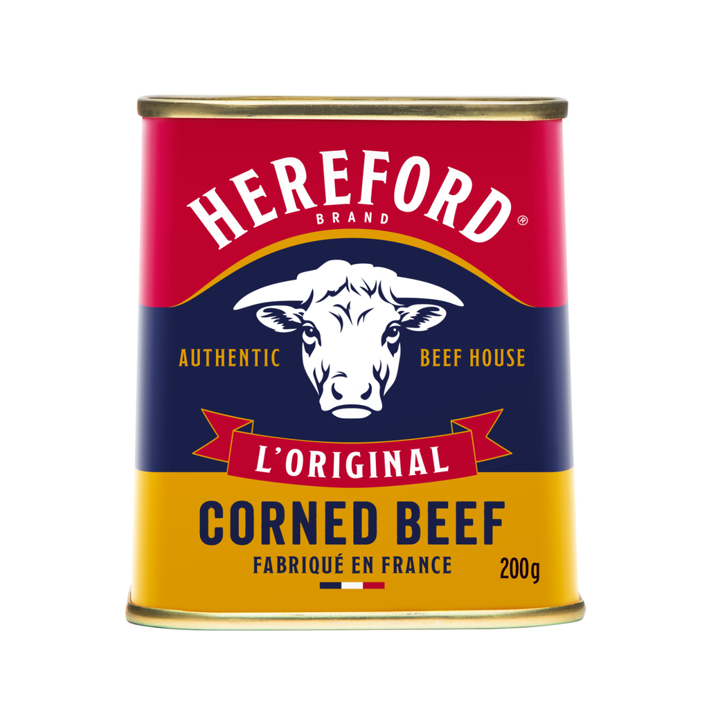 HEREFORD Corned Beef Carne de Vacuno Seleccionada 200 g