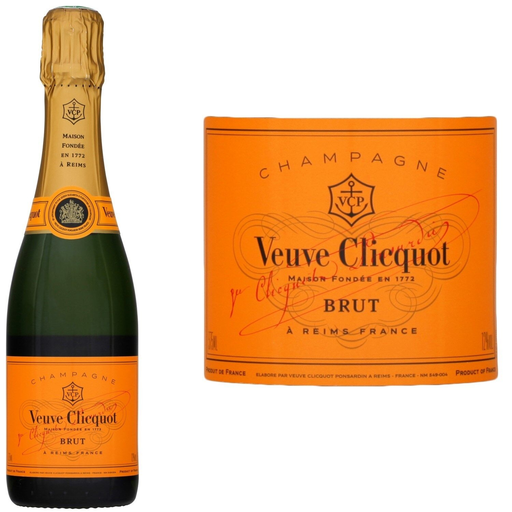 [3049610004203] VEUVE CLICQUOT Champagne Brut Meia Garrafa 37,5 cl