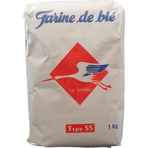 [3051100150307] LA CIGOGNE Farinha de trigo T55 1 kg