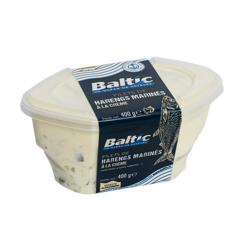 [3052420004004] BALTIC Herring fillets in cream sauce 400 g