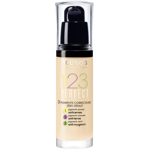 [3052503635101] BOURJOIS Fond de Teint 123 Perfect Teinte Vanille Clair 30 ml