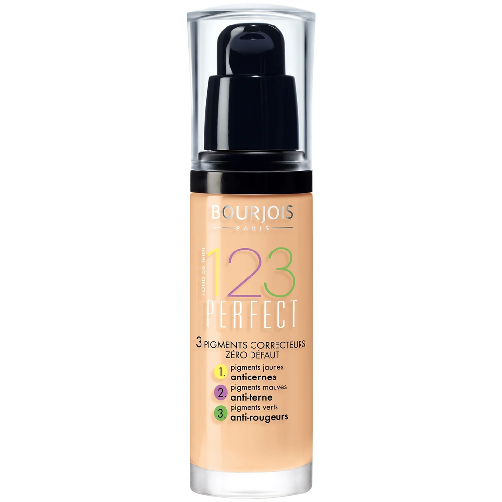 BOURJOIS Base de Maquilhagem Líquida 123 Perfect Tom Bege (54) 30 ml