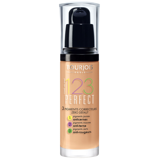 [3052503635507] BOURJOIS Liquid Foundation 123 Dark Beige 55 30 ml