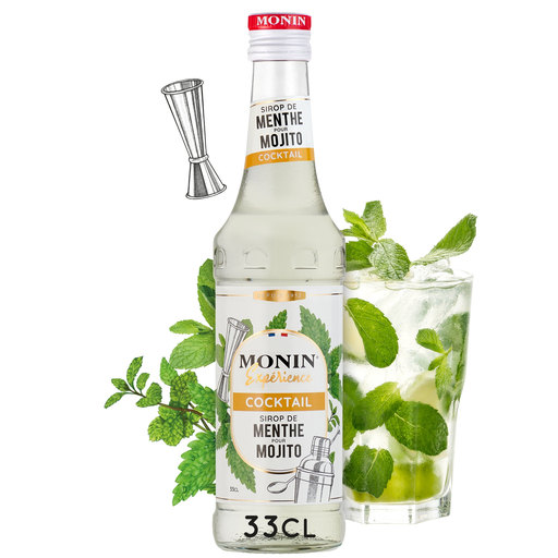 [3052910048082] MONIN Sirop spécial cocktails mojito mint 33 cl