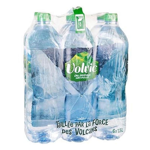 [3057640234248] VOLVIC Eau Minérale Naturelle 6 x 1,5 L