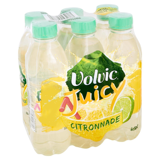 [3057640430763] VOLVIC Água aromatizada juicy citronnade 6 x 50 cl