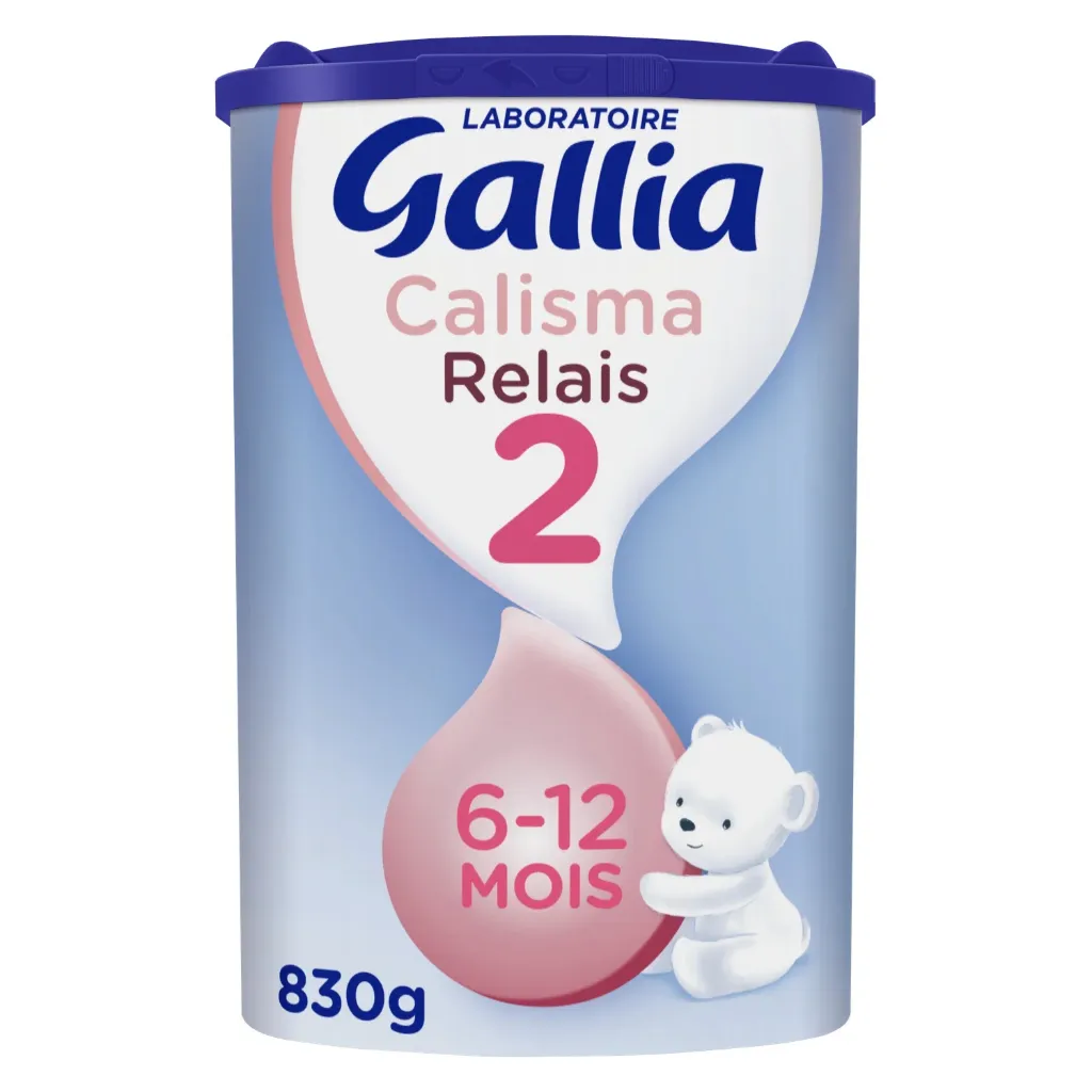 [3041091725950] Gallia Calisma Relais 2 Lait Bébé En Poudre 2Ème Âge À Partir De Mois : La Boite De 830G