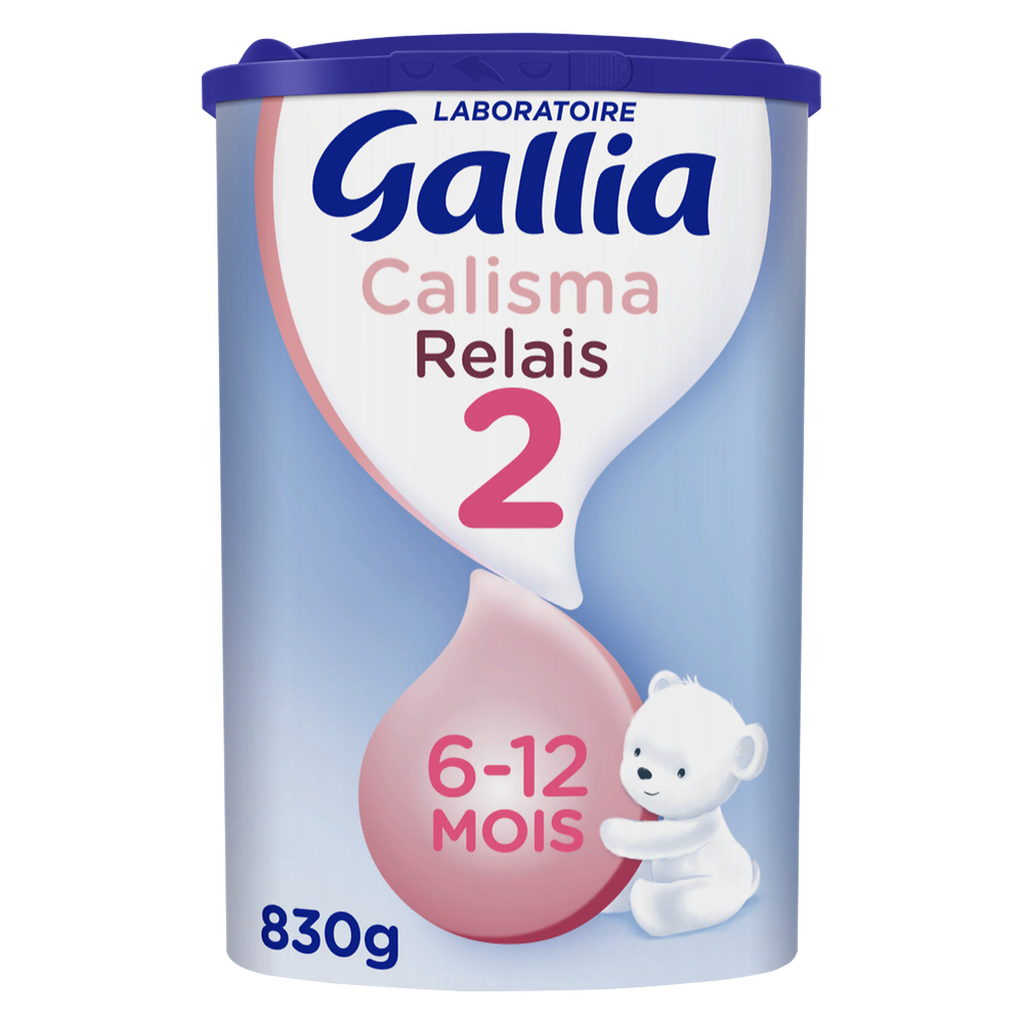 Gallia Calisma Relais 2 Baby Milk Powder 2nd Age From 6 Months: The Box Of 830g