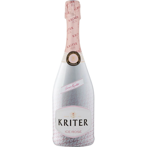 [3058080120825] KRITER Sparkling wine ice rosé demi-sec 75 cl