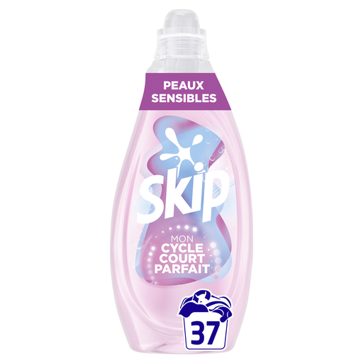 [8720181680847] SKIP Detergente líquido ciclo corto pieles sensibles 1480 ml