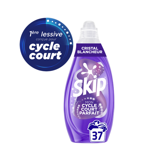 [8720181680830] SKIP Detergente líquido ciclo corto cristal blancura 1,48 L