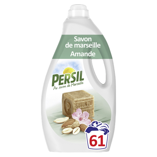 [8720181670176] PERSIL Detergente Líquido Jabón de Marsella Suavidad de Almendra 2,565 L