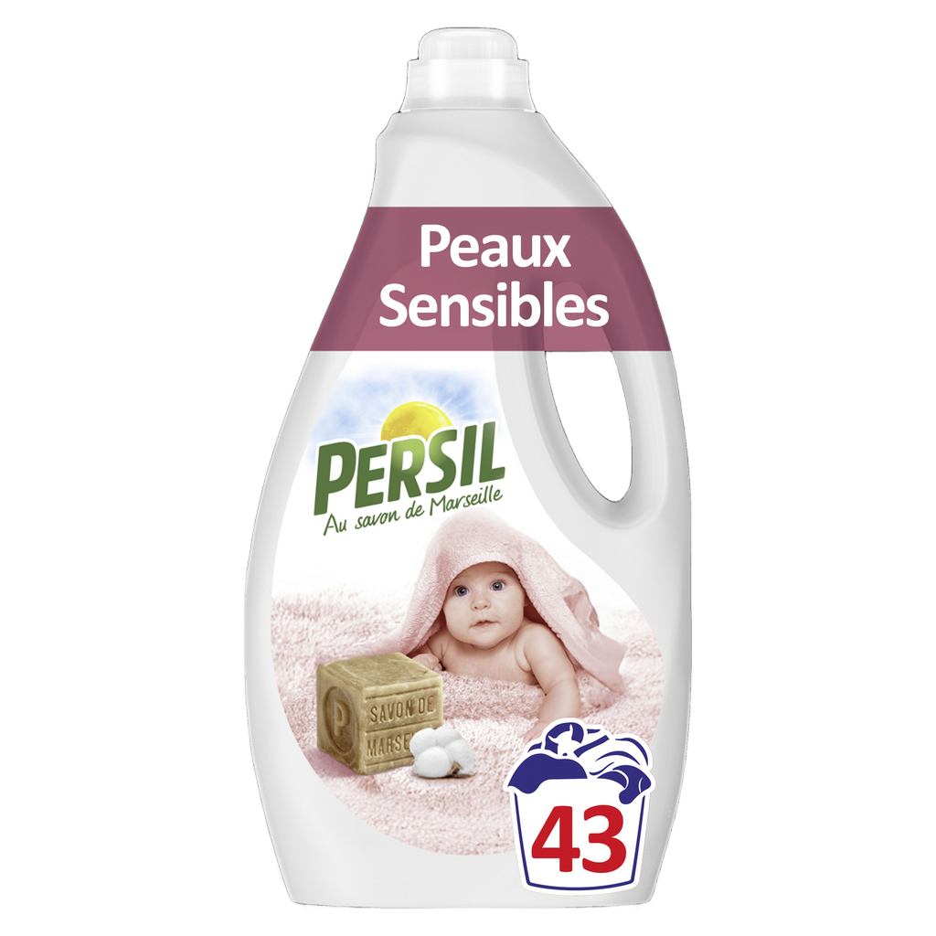 PERSIL Sensitive skin liquid detergent with Marseille soap 1.806 L