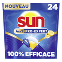 SUN Pro-Expert cápsulas lavavajillas limón 24 lavados 360 g