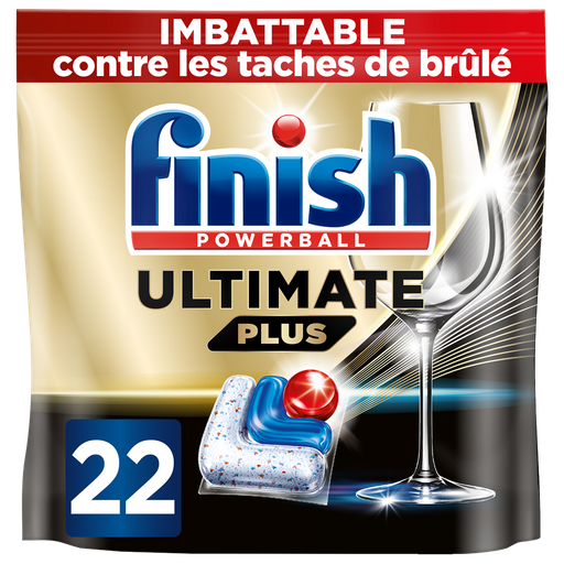 [8720065008750] FINISH Powerball Ultimate Plus Cápsulas lavavajillas 22 lavados 268 g
