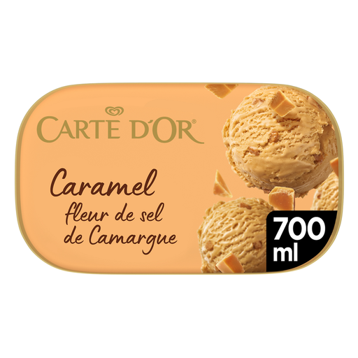 [8711327615144] CARTE D'OR Caramel Fleur de Sel de Camargue Ice Cream 373 g