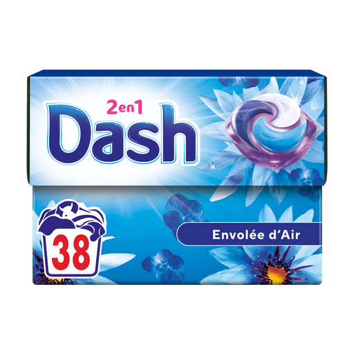 [8700216843805] DASH Detergente en cápsulas Envolée d'Air 38 cápsulas