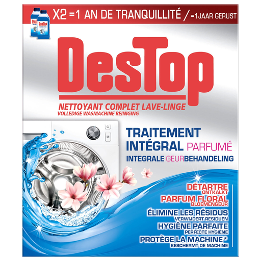 [3059940006761] DESTOP Limpiador completo lavadora tratamiento integral 2 x 250 ml