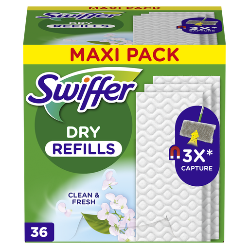 [8700216677363] SWIFFER Dry Sweeping Cloths Fresh Scent 36 cloths