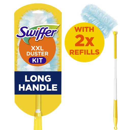 [8700216669320] SWIFFER Duster Dusting System XXL Kit, 1 duster + 2 refills