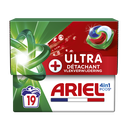 ARIEL Pods 4en1 Detergente en cápsulas ultra quitamanchas 19 cápsulas
