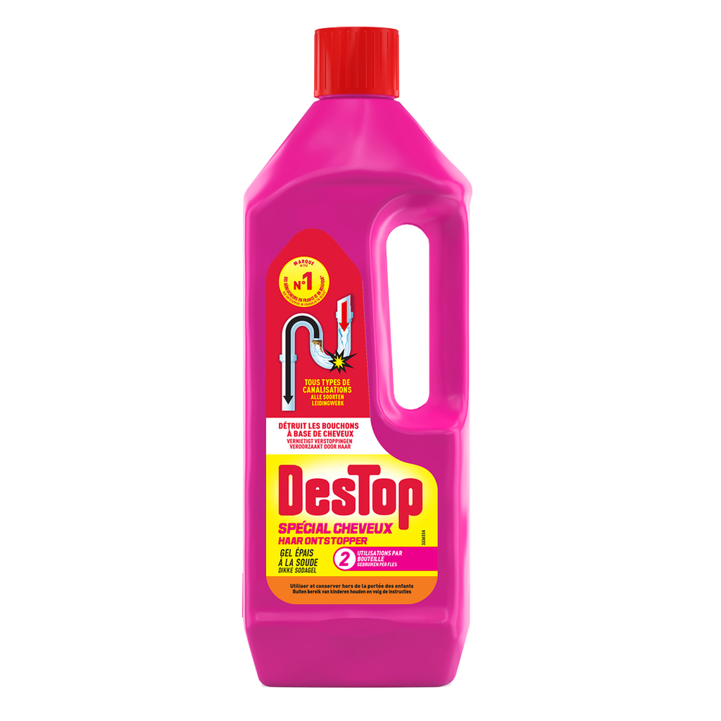 DESTOP Gel déboucheur spécial cheveux 1 L