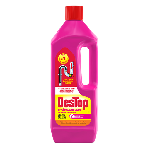 [3059940007287] DESTOP Gel déboucheur spécial cheveux 1 L