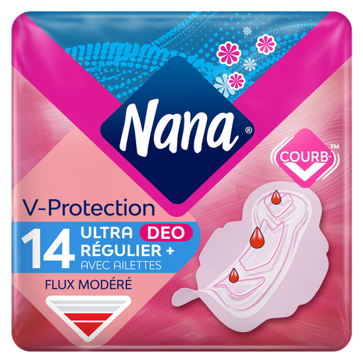 [7322541498676] NANA Sanitary Pads Deo Fresh Normal Plus pack of 14