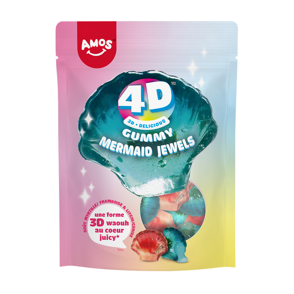 120G 4D Coquillages Amos