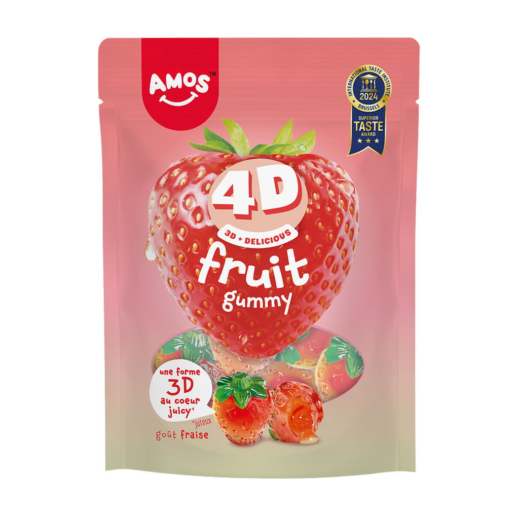 120G 4D Fruit Fraise Amos