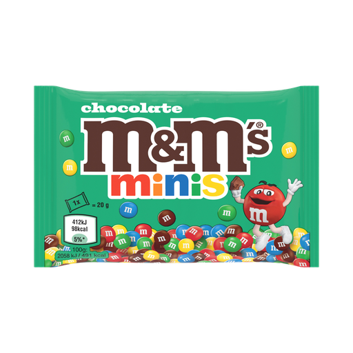 [5900951314605] M&M'S Bombones de chocolate Cacahuetes Peanut 20 g
