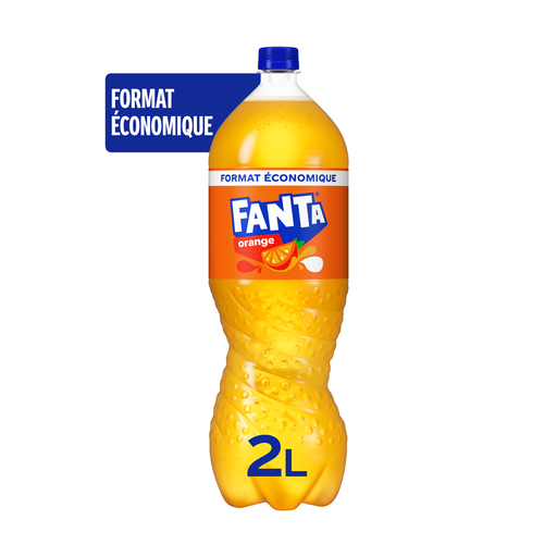 [5449000337115] FANTA Orange soda with natural flavors 6 x 2 L