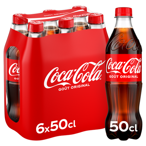 [5449000020628] COCA-COLA Refreshing drink with vegetable extracts 6 x 50 cl