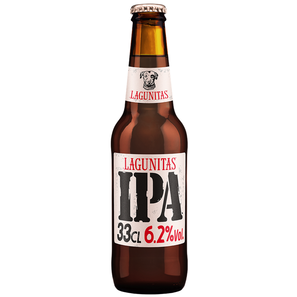 LAGUNITAS Cerveza rubia IPA 6.2° 0.33 L