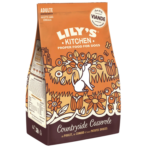 [5056273609162] LILY'S KITCHEN Croquettes pour chien poulet, canard et patates douces 1 kg