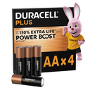 DURACELL Pilhas Alcalinas AA 1.5V pack de 4