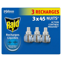RAID Recargas líquidas para difusor elétrico repelente de mosquitos e mosquitos tigre 3 recargas