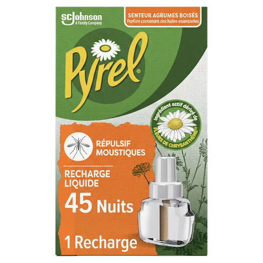 [5000204334937] PYREL Liquid refill mosquito repellent citrus woody 32 ml