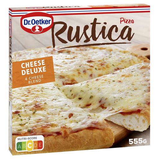 [4001724010784] DR. OETKER Pizza 4 Fromages Rustica 555 g