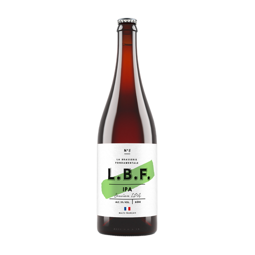 [3770010637783] LBF Blonde India Pale Ale Beer 5% 750 ml