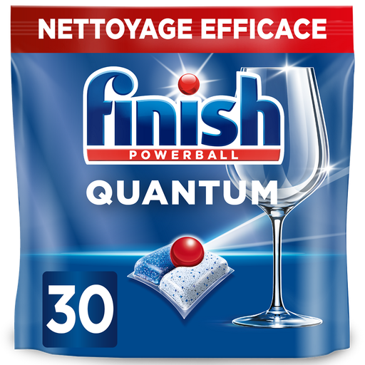[3665468403120] FINISH Powerball Quantum Cápsulas Lavavajillas 30 Lavados 312 g