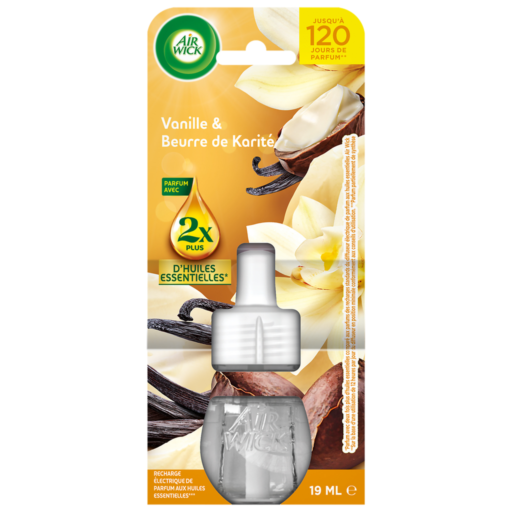 AIR WICK Recarga difusor elétrico Baunilha e Manteiga de Karité 19 ml