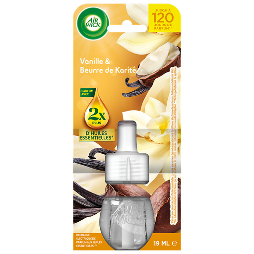 [3665468303253] AIR WICK Recarga difusor elétrico Baunilha e Manteiga de Karité 19 ml