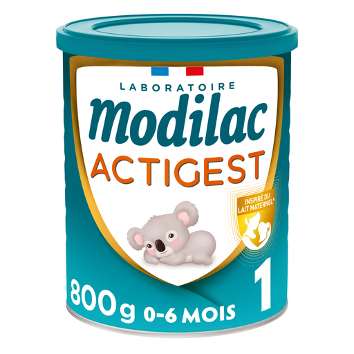 [3572731303745] MODILAC Leite para Bebé 1ª Idade Actigest Lf+ 800 g