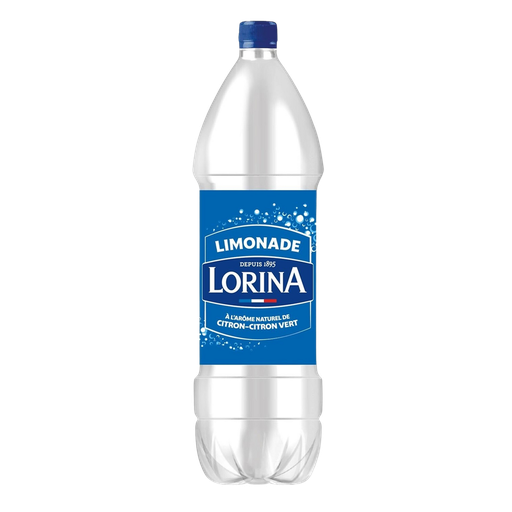 [3551720205048] LORINA Limonada finamente gasificada con aromas naturales de limón-lima-cítricos 1.25 L