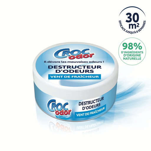 [3383482309043] CROC ODOR Pó desodorizante neutralizador de odores frescura 300 g