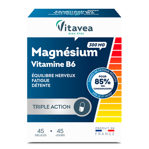 [3286010092311] VITAVEA Complemento alimenticio Magnesio vitamina B6 45 comprimidos