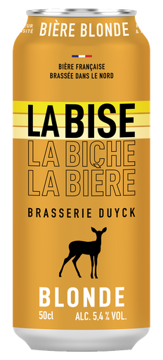 [3271918412507] LA BISE Bière blonde Jenlain 0,5 L