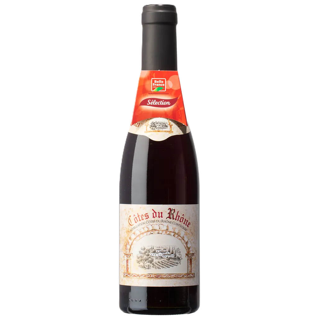 Belle France Côtes Du Rhône Vin Rouge En 37,5 Cl